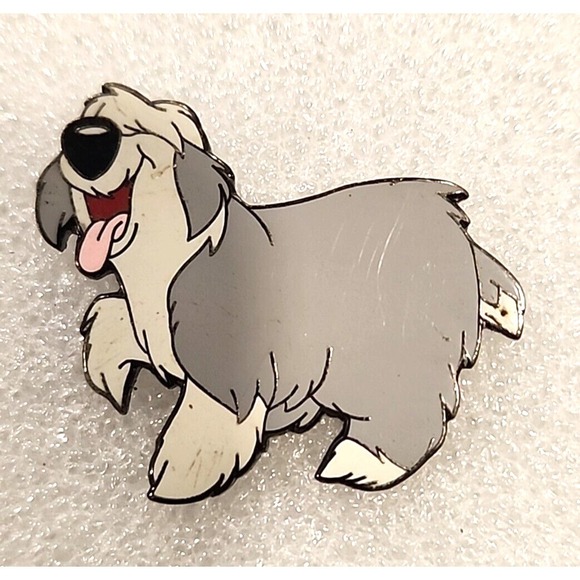 Disney Pin Max Little Mermaid Prince Eric Dog Old English Sheepdog Disneyland DL